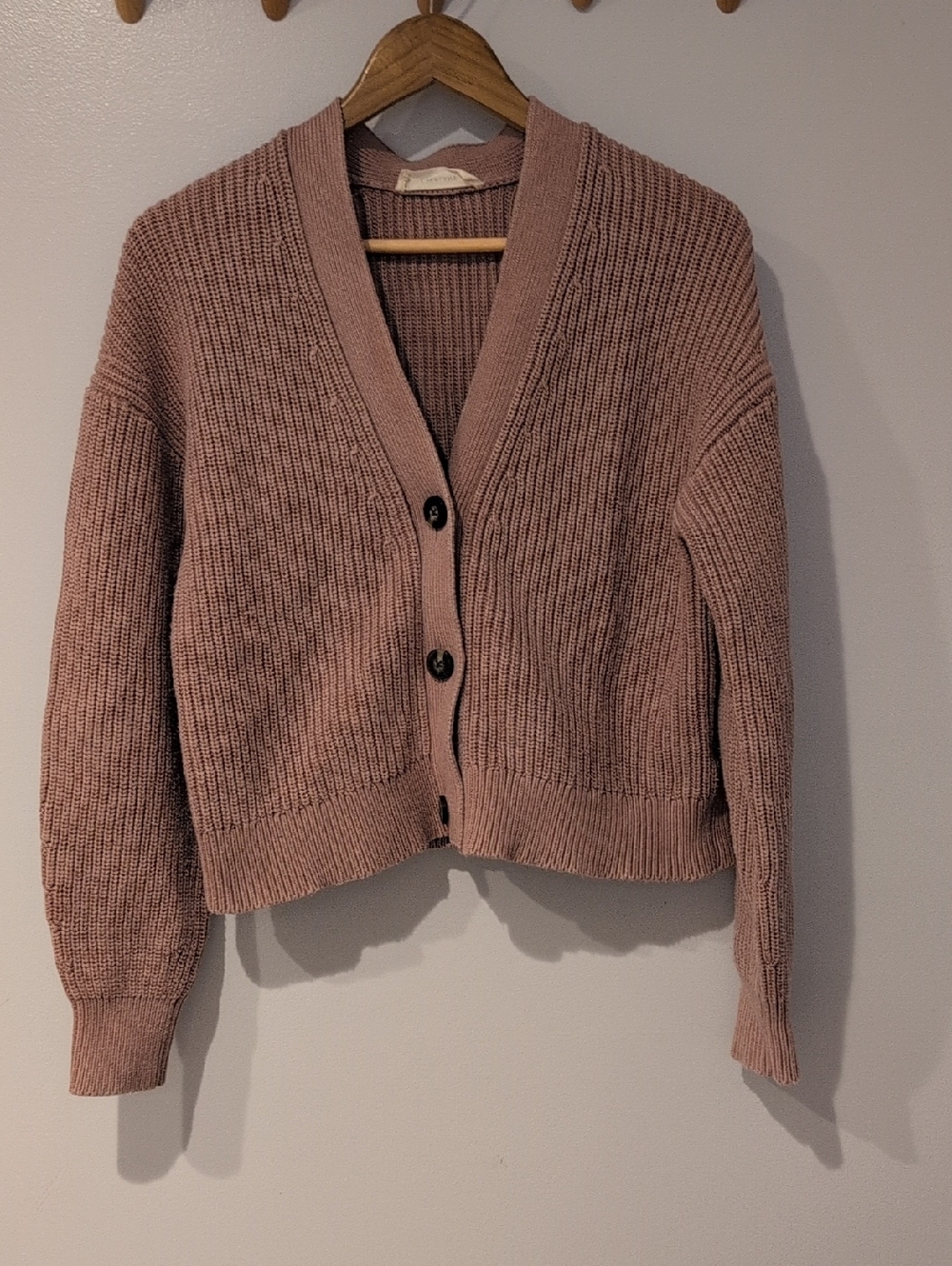 Everlane Organic Cotton Boxy Knit Sweater Size Small